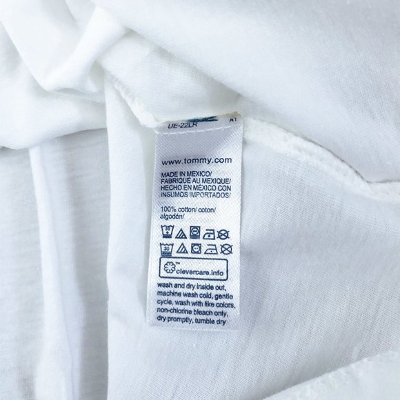 Tommy Hilfiger 78J3224 110 Tee T shirt NWT - Picture 8 of 8